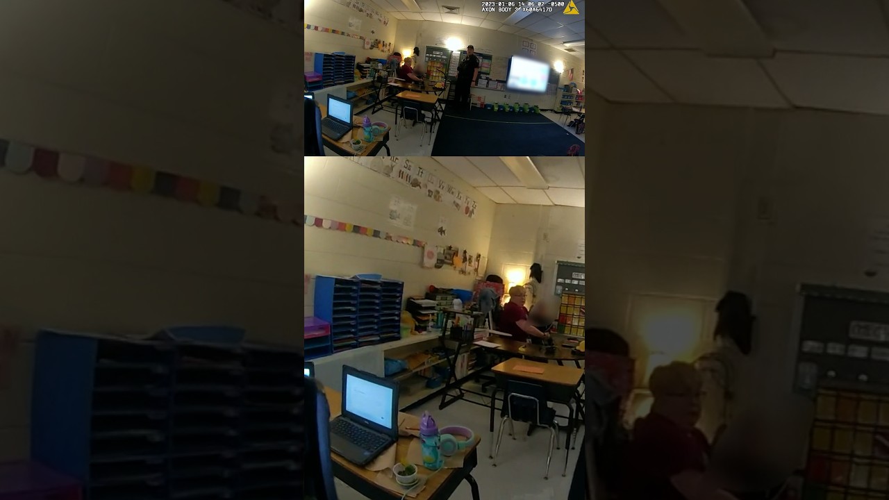 Bodycam shows moments after 6-year-old shoots teacher