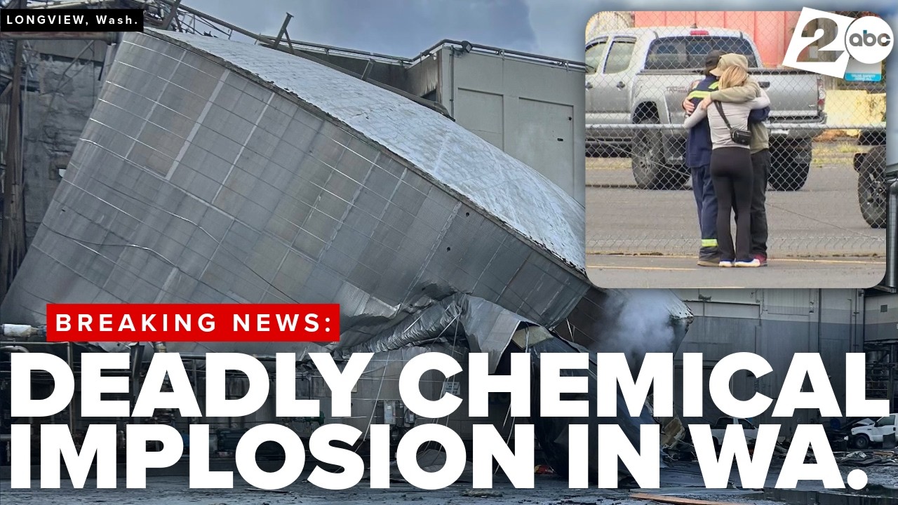 BREAKING | 1 confirmed dead, 9 others missing after chemical implosion at facility in SW Washington