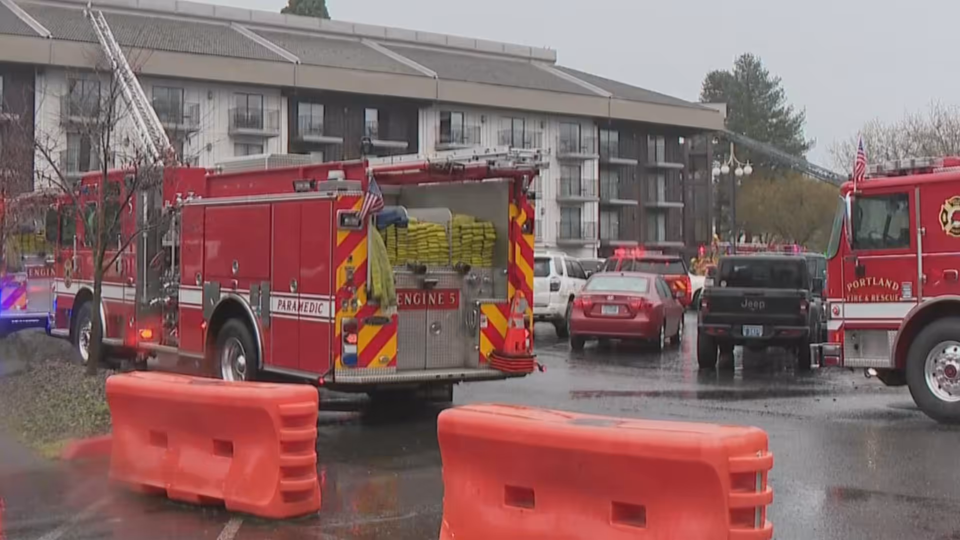 Holiday Inn on Hayden Island Evacuated After Second-Alarm Fire