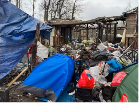 12 arrested as Portland police clear illegal campsite after community complaints
