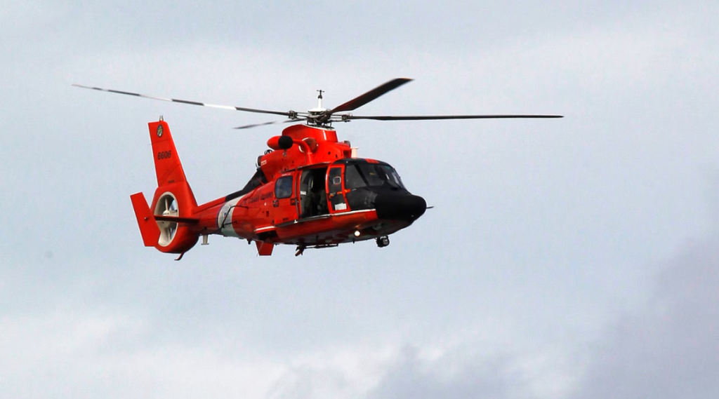 Oregon-based Coast Guard rescue swimmer on life support after evacuation incident