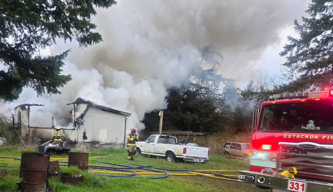 1 Dead After Rural House Fire in Estacada as Investigation Begins