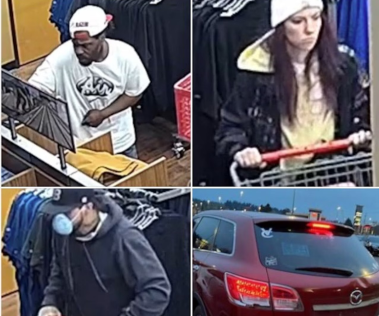 Oregon City Police Seek Public Help to Identify Retail Theft Suspects