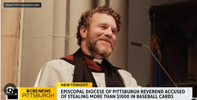 Pittsburgh priest accused of stealing over $1,000 in baseball cards from Walmart