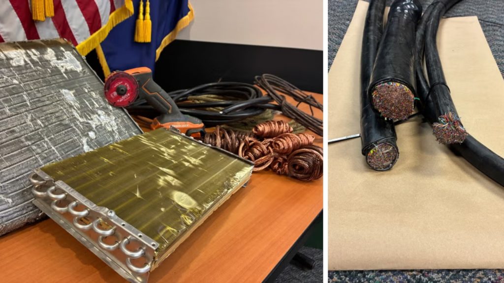 Portland Police Make Major Arrests in Metro-Area Copper Wire Theft Ring