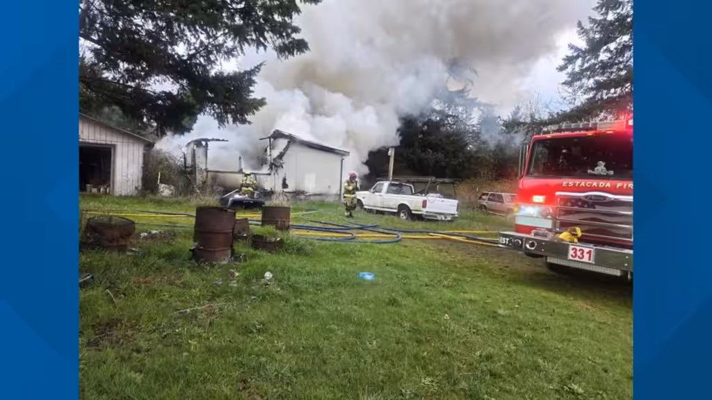 Estacada House Fire Turns Fatal as Resident Found Dead, Investigation Underway
