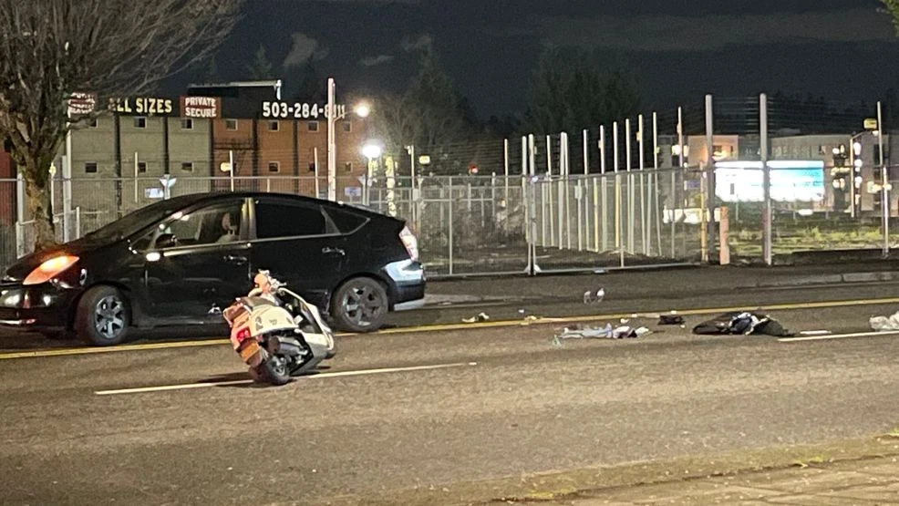Portland Scooter Rider Dies After Crash Caused by Illegal U-Turn
