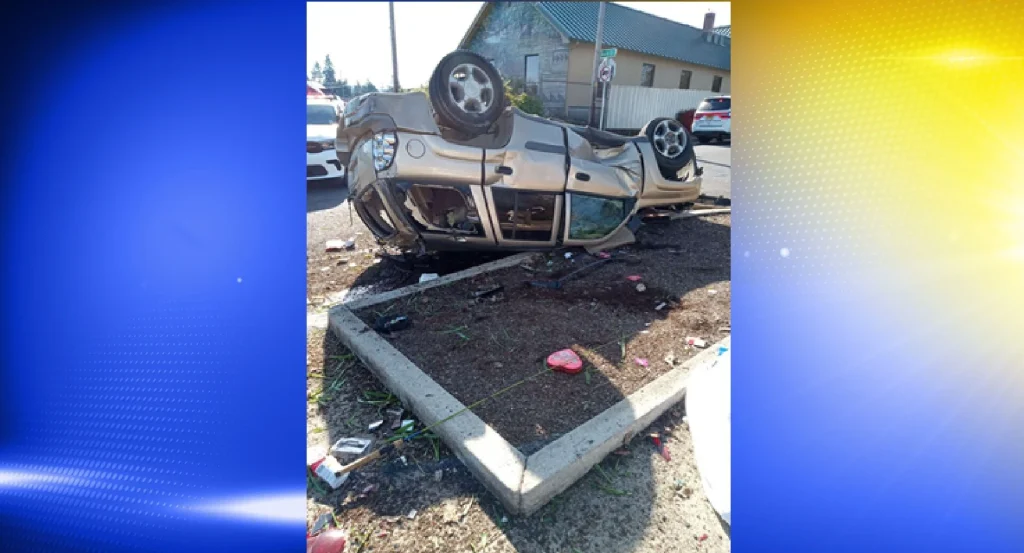 Sweet Home Road Rage Crash: Car Goes Airborne, Driver Arrested for Reckless Driving