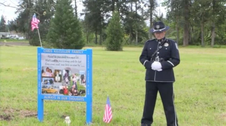 Eugene Honors Fallen Officer Chris Kilcullen on 15th Anniversary of His Death