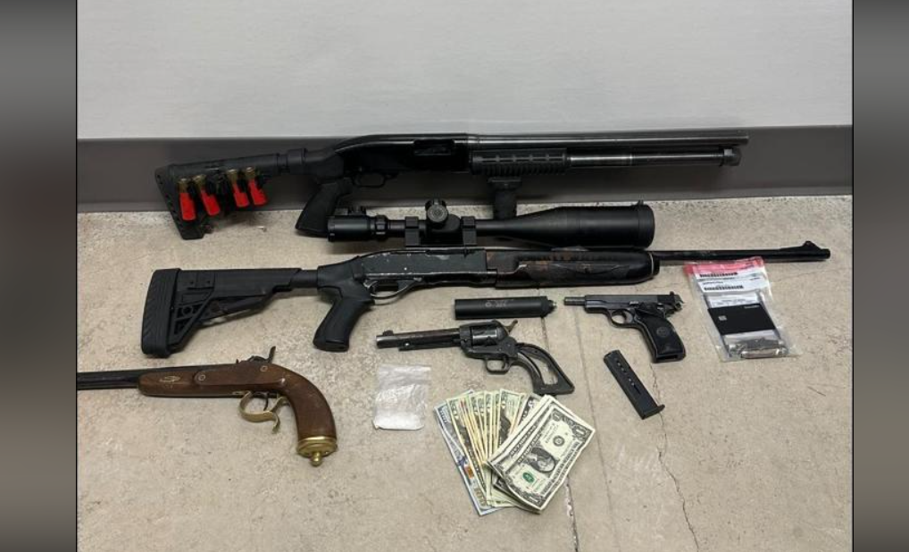Woman Arrested in Reedsport Traffic Stop After Police Find Meth, Firearms, and Suspected Grenade