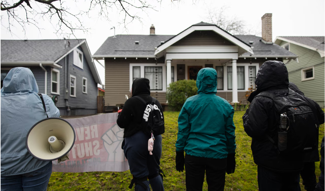 Portland Police Arrest Woman During Anti-ICE Protest at Mayor’s Home