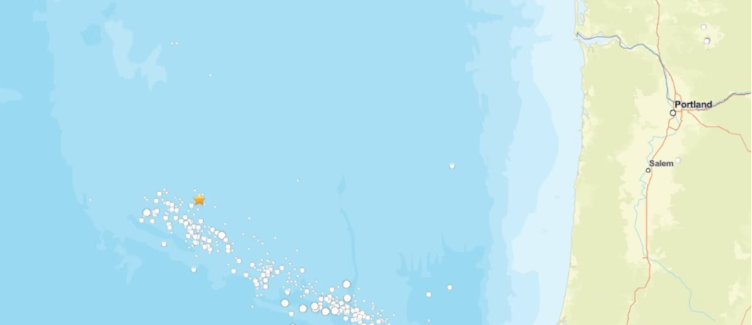 Magnitude 4.0 Earthquake Hits Off Oregon Coast, No Damage Reported