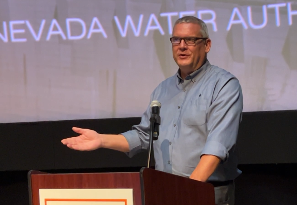 John Entsminger, general manager of the Southern Nevada Water Authority. (KLAS)