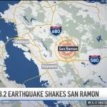 3.2-Magnitude Earthquake Reported Near Ridgemark in San Benito County, CA