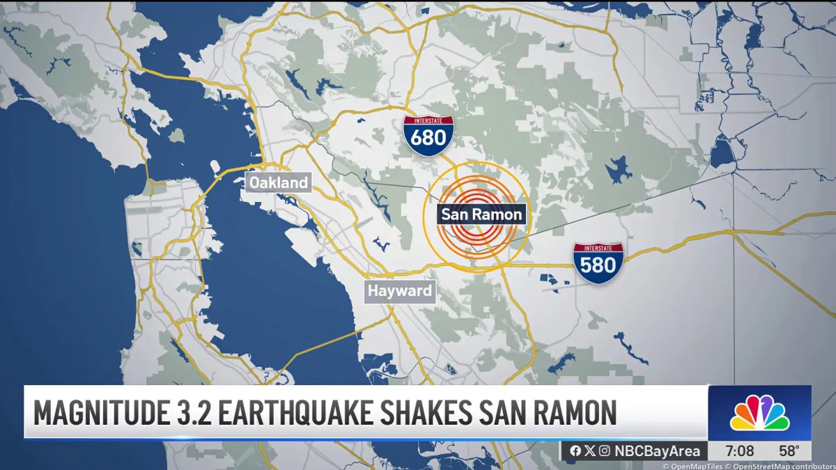 3.2-Magnitude Earthquake Reported Near Ridgemark in San Benito County, CA