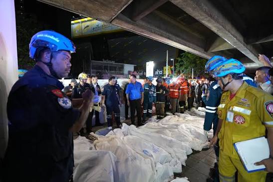 At least 27 dead, 22 critically injured after fire tears through engulfs Bangkok bar