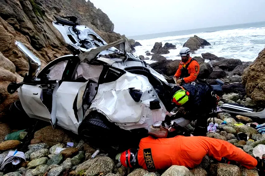 Doctor who drove family off 300-foot cliff has attempted murder charges dropped